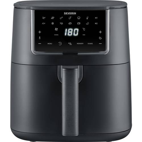 Thumbnail - Severin FR 2462 Heißluft-Fritteuse 7 l 1700 W mit Display, Antihaftbeschichtung Schwarz