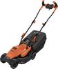 Black & Decker Black & Decker BEMW451-QS, 300 m², 32 cm, 2 cm, 6 cm, 35 l, 78,5 dB Elektro Rasenmäher mit Schnitthöhenverstellung 1200 W Schnittbreite (max.) 32 cm