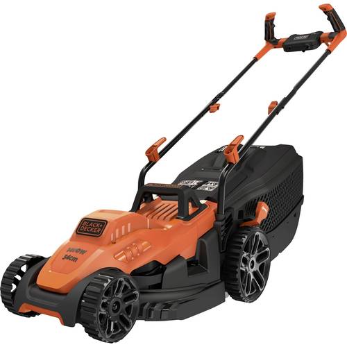 Black & Decker Elektro Rasenmäher mit Schnitthöhenverstellung 1400 W Schnittbreite (max.) 34 cm
