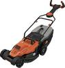 Black & Decker Elektro Rasenmäher mit Schnitthöhenverstellung, Höhenverstellbarer Griff mit Klappfunktion 1800 W Schnittbreite (max.) 42 cm
