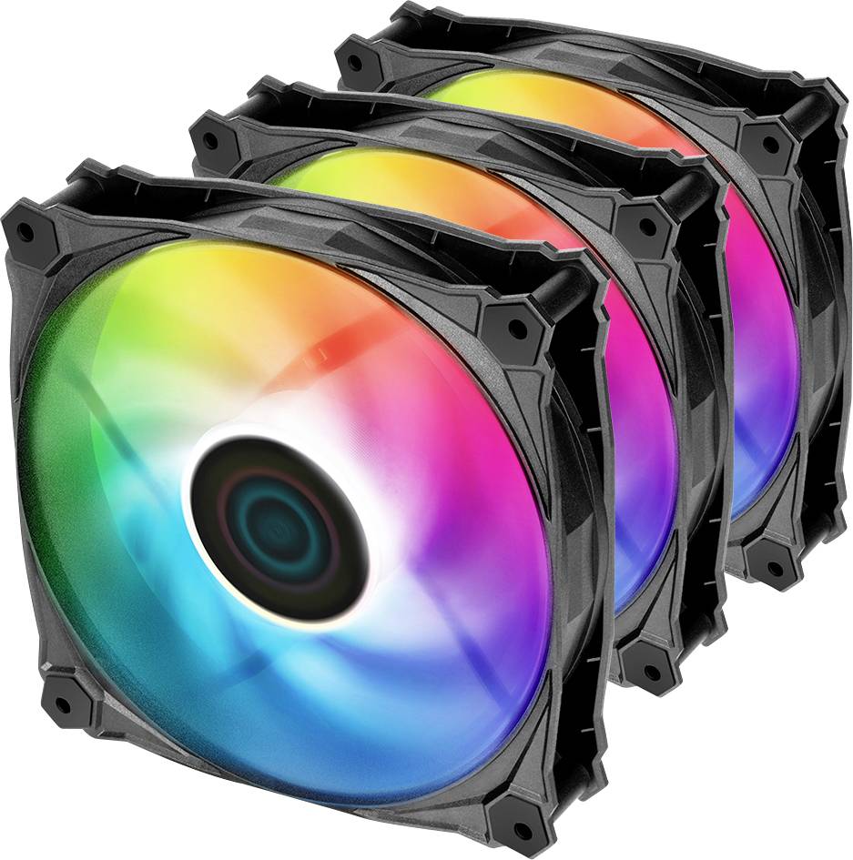 Iceberg Interactive IG12LT-B3A PC-Gehäuse-Lüfter Schwarz