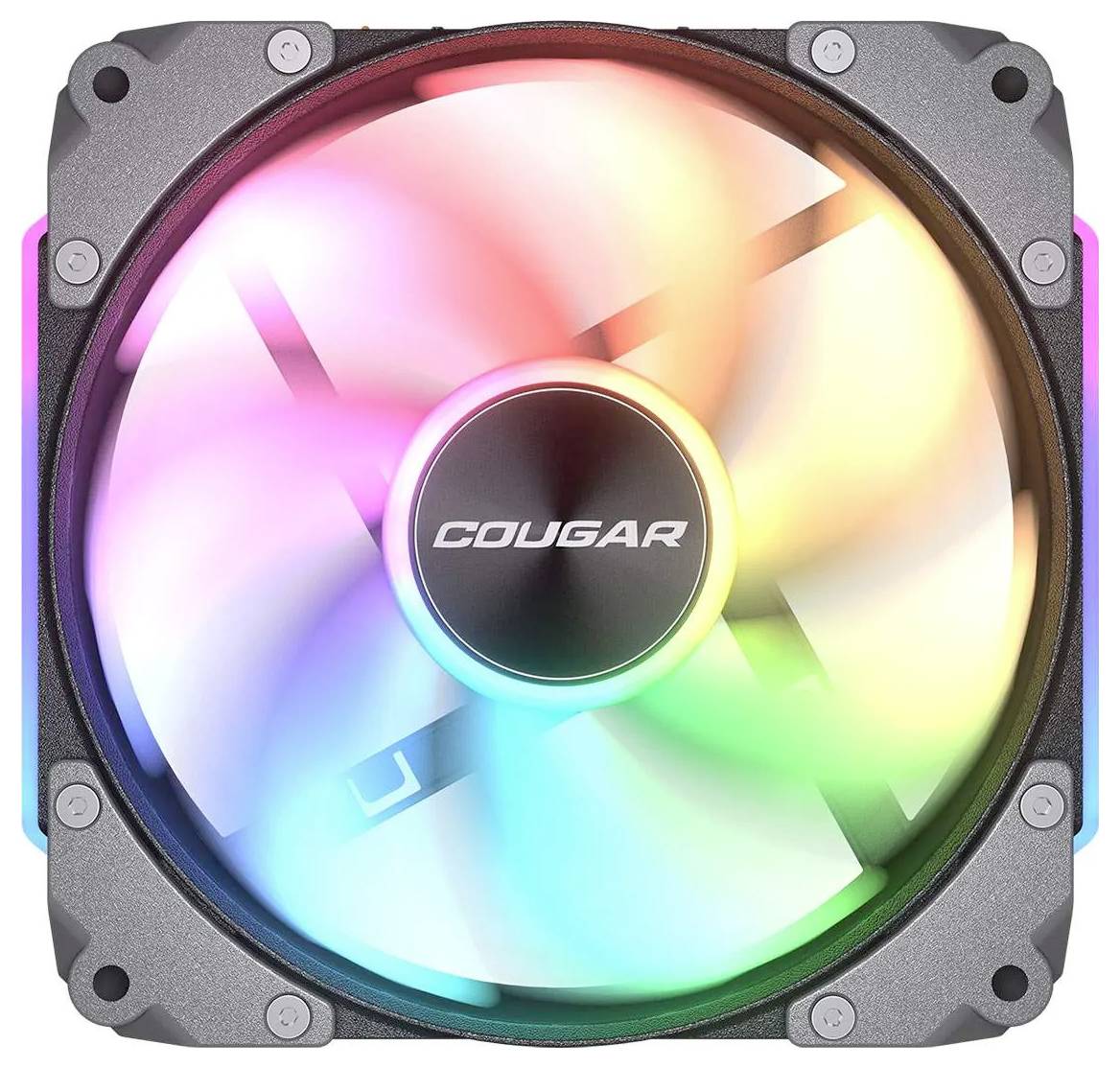 Cougar CF-APR12HB3-RGB PC-Gehäuse-Lüfter Schwarz (B x H x T) 120 x 120 x 28 mm-3