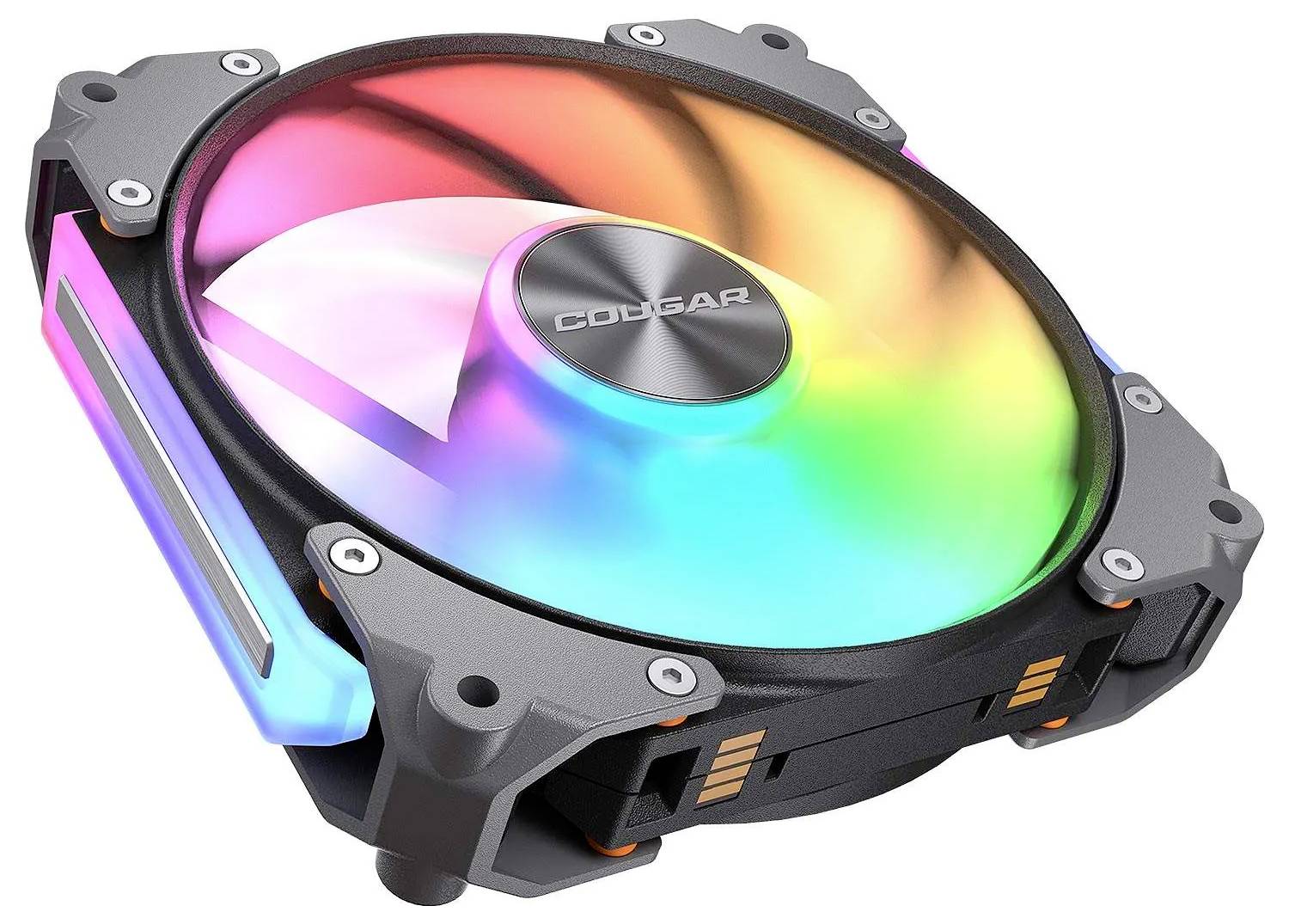 Cougar CF-APR12HB3-RGB PC-Gehäuse-Lüfter Schwarz (B x H x T) 120 x 120 x 28 mm-6