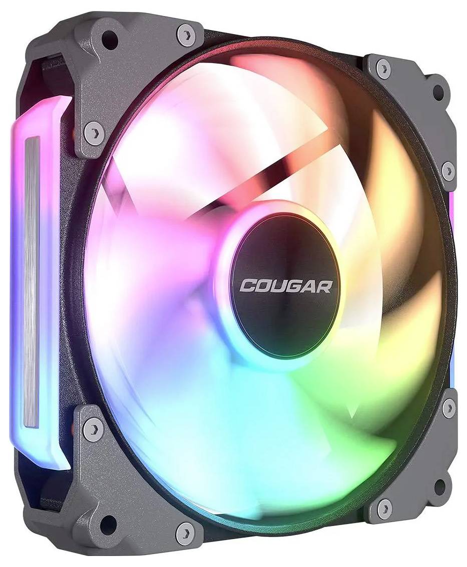 Cougar CF-APR12HB3-RGB PC-Gehäuse-Lüfter Schwarz (B x H x T) 120 x 120 x 28 mm-8