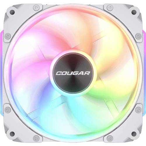 Cougar CF-ARW12HW-RGB PC-Gehäuse-Lüfter Weiß (B x H x T) 120 x 120 x 28 mm