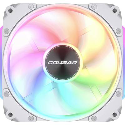 Cougar CF-ARW12HW-RGB PC-Gehäuse-Lüfter Weiß (B x H x T) 120 x 120 x 28 mm-0