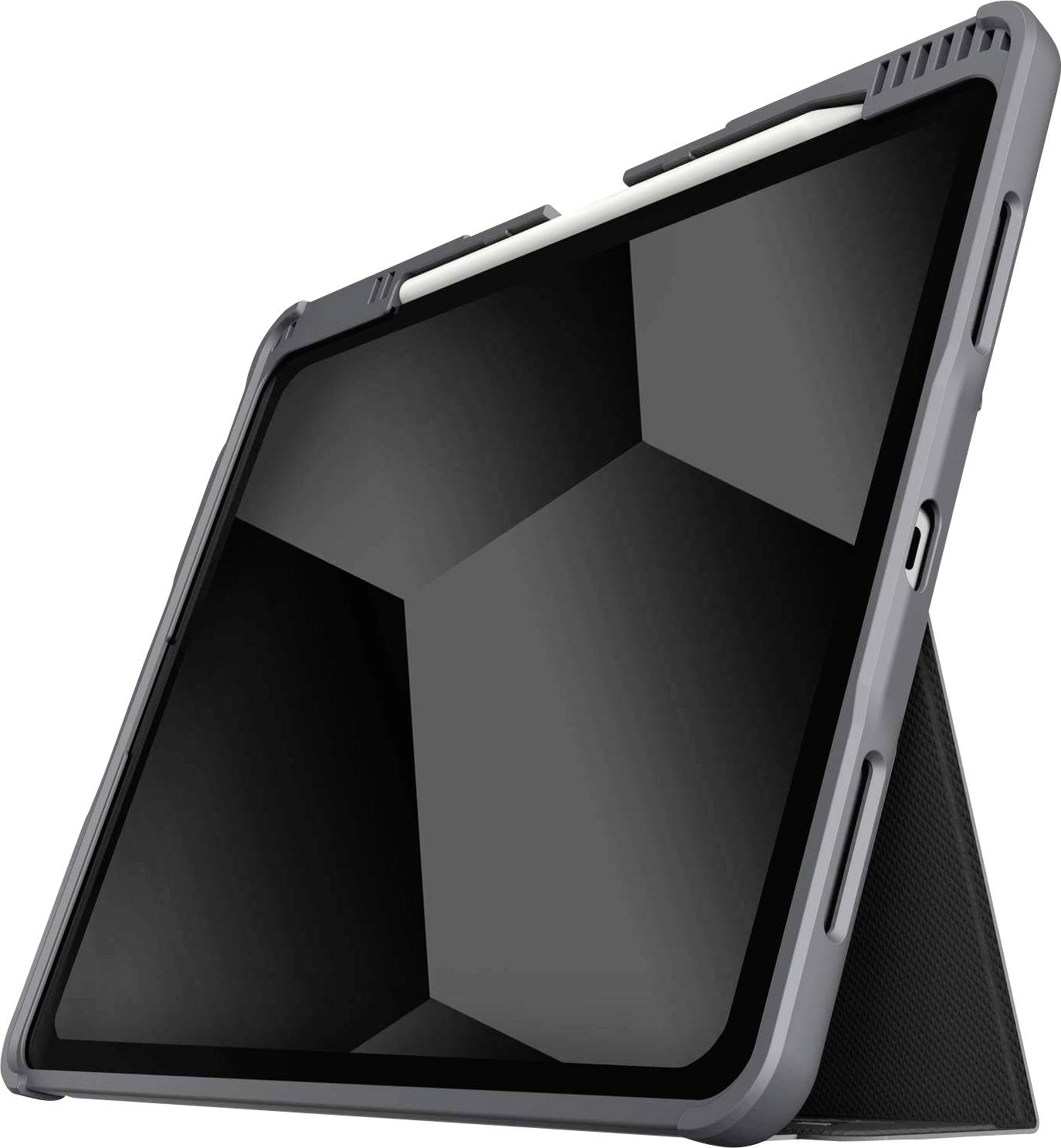 STM Goods Dux Plus Tablet-Cover Apple iPad Air 13 (M3, 2025) 33 cm (13) Book Cover Schwarz, Transparent