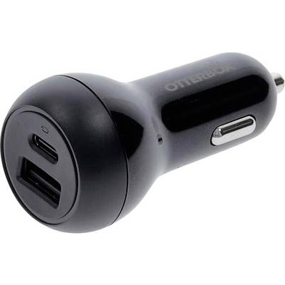 Otterbox KFZ-Ladestation 20 W USB-A, USB-C® PPS, USB PD 3.0 Schwarz KFZ Schnellladegerät, USB Power Delivery (USB-PD)-0