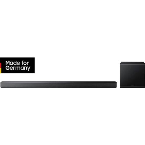 Thumbnail - Samsung Q-Serie HW-QS710GF 3.1.2-Kanal Soundbar Schwarz Bluetooth®, Dolby Atmos®, inkl. kabellosem Subwoofer, Wandbefest...