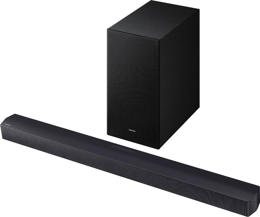 Samsung B-Serie HW-B460GF 2.1-Kanal Soundbar Schwarz Bluetooth®, WLAN, inkl. kabellosem Subwoofer-1