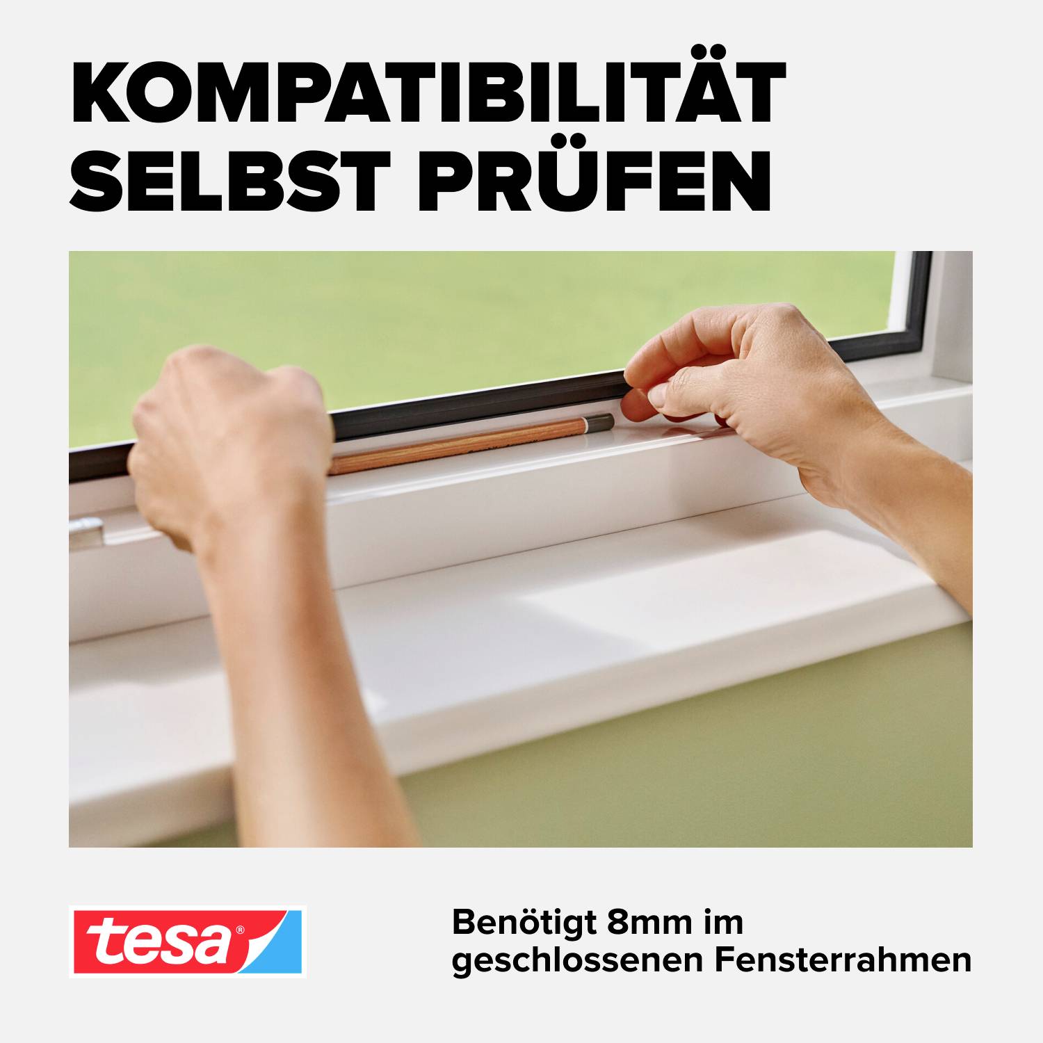 tesa Insect Stop 55360-00002-00 Fliegengitter (B x H) 1.2 m x 2.4 m Anthrazit 1 St.-6