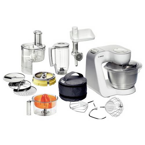 Thumbnail - Bosch Haushalt MUM54251 Küchenmaschine 900 W Weiß, Silber