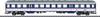 Märklin 43827 H0 Personenwagen 2.Kl. der Train Rental GmbH