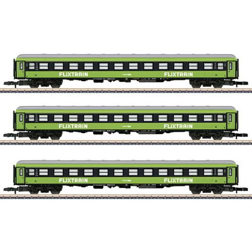 Märklin 87403 Z 3er-Set Schnellzugwagen Flixtrain der Trainpool, MHI