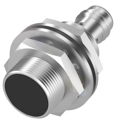 Silbernes Metallteil mit rundem, geriffeltem Bereich und mehreren Öffnungen an der Seite. Möglicherweise ein mechanisches Bauteil.