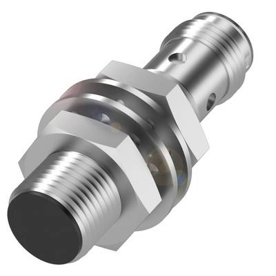 Ein silberner Metallanschluss mit Schraubgewinde und mehreren Ringen, möglicherweise für hydraulische Systeme oder industrielle Anwendungen.