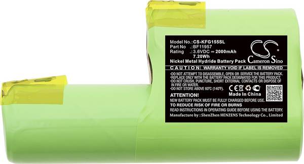 CS Cameron Sino Werkzeug-Akku  3.7 V 2000 mAh