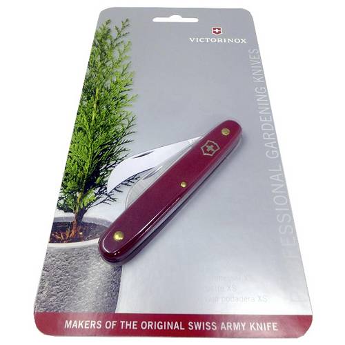 Victorinox 3.9060.B1 Gärtnermesser Rot