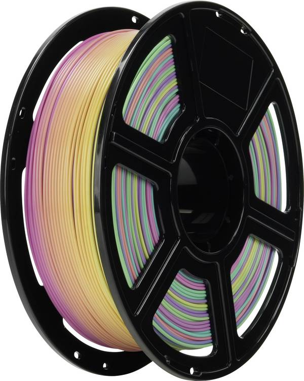 Renkforce RF-6838890  Filament PLA Highspeed Filament 1.75 mm 1 kg Regenbogen  1 St.