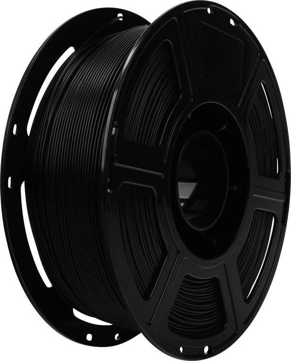 Renkforce RF-6838892  Filament PLA Matt  1.75 mm 1 kg Schwarz  1 St.
