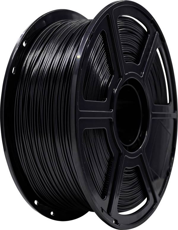 Renkforce RF-6838912  Filament ABS hitzebeständig, schlagfest 1.75 mm 1 kg Schwarz  1 St.