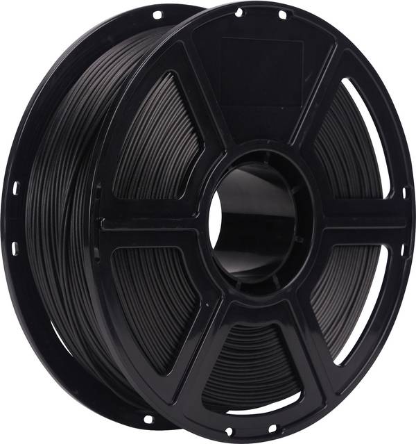 Renkforce RF-6838918  Filament PLA-CF hohe Zugfestigkeit, hohe Steifigkeit 1.75 mm 1 kg Schwarz  1 St.