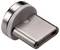 Ein kleiner, metallener USB-C Adapter.