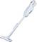 Kabelloser, weißer Handstaubsauger mit Makita-Logo, geeignet für einfache Reinigungsaufgaben im Innenbereich.