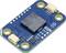 Ein blaues Sensor-Modul mit mehreren goldenen Anschlüssen und Ports, geeignet für elektronische Schaltkreise oder Projekte.