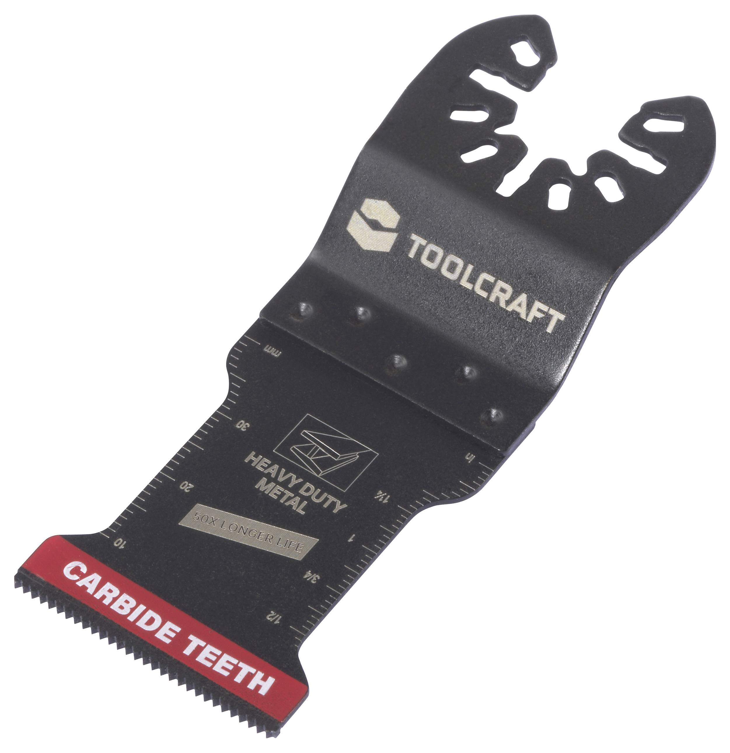 TOOLCRAFT TO-10283181 Carbide Multifunktionswerkzeug-Zubehör-Set 34 mm 3 St.-2