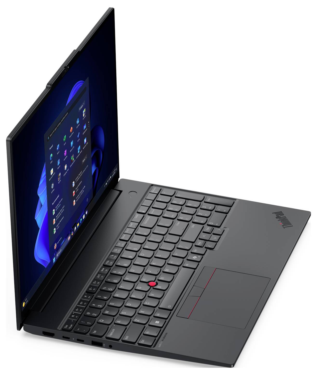 Lenovo Notebook ThinkPad E16 Gen 3 40.6 cm (16 Zoll) WUXGA AMD Ryzen 7 250 32 GB RAM 1 TB SSD Deutsch, QWERTZ AMD Radeon-7
