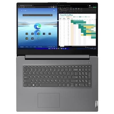 Lenovo Notebook V17 G4 43.9 cm (17.3 Zoll) Full HD Intel® Core™ i7 i7-13620H 16 GB RAM 512 GB SSD Deutsch, QWERTZ Grau 8-5