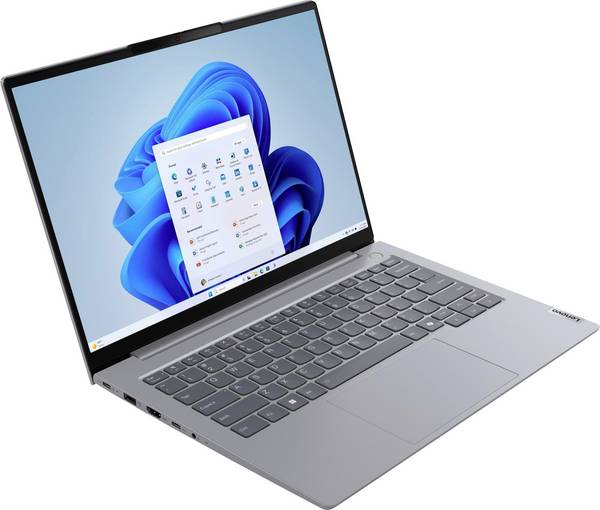 Lenovo Notebook ThinkBook 14 G7 ARP, ThinkBook 14 Gen 7 35.6 cm (14 Zoll) WUXGA AMD Ryzen 5 7535HS 32 GB RAM 512 GB SSD Deutsch, QWERTZ Grau 21MV00B1GE