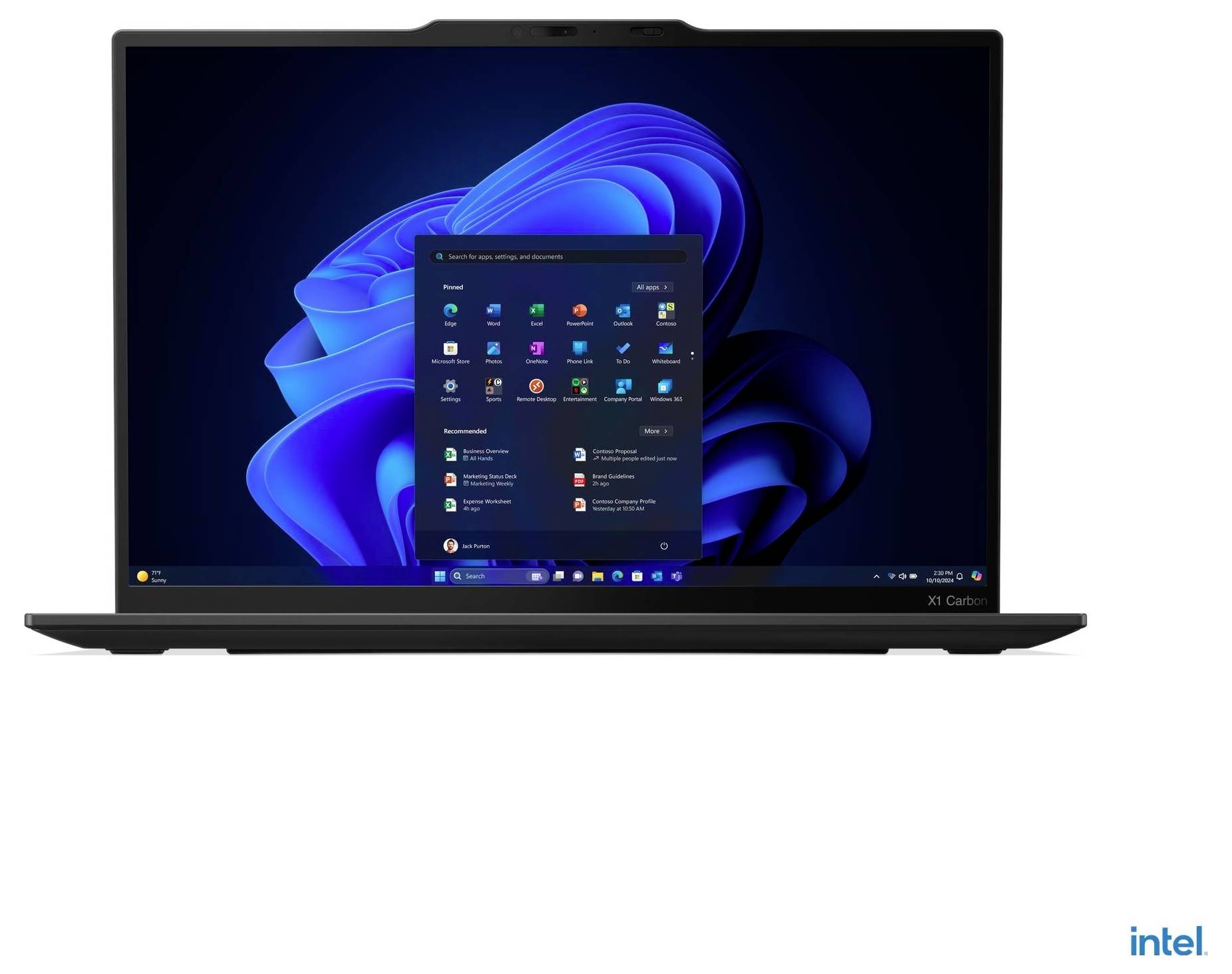 Lenovo Notebook ThinkPad X1 Carbon Gen 13 Aura Edition 35.6 cm (14 Zoll) 2.8K Intel® Core™ Ultra 7 258V 32 GB RAM 1 TB S-11