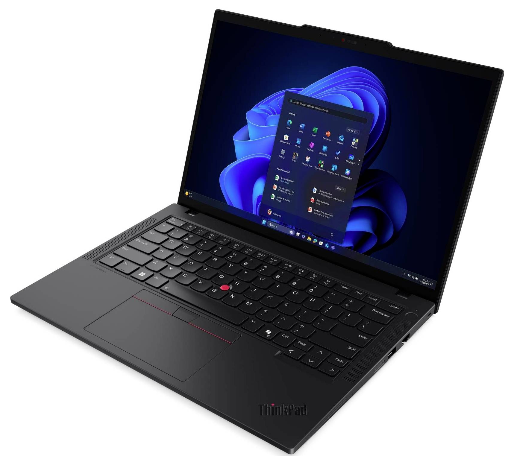 Lenovo Notebook ThinkPad T14 Gen 6 (Intel) 35.6 cm (14 Zoll) WUXGA Intel® Core™ Ultra 7 255U 16 GB RAM 512 GB SSD Deutsc-1