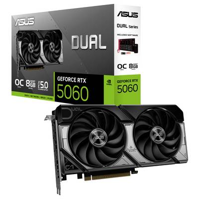 Asus Grafikkarte Nvidia GeForce RTX 5060 GeForce RTX 5060 8 GB GDDR7-RAM PCIe x8 HDMI®, DisplayPort Übertaktet / Overclo-15