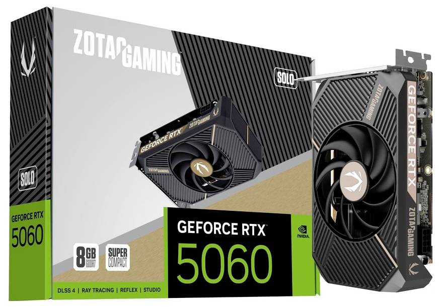 Zotac Grafikkarte Nvidia GeForce RTX 5060 GeForce RTX 5060 8 GB GDDR7-RAM PCIe x8 HDMI®, DisplayPort NVIDIA G-Sync, Vulk-6