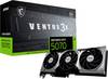 MSI Graphics Card RTX 5070 12G VENTUS 3X OC / V532-001R Silver/Black