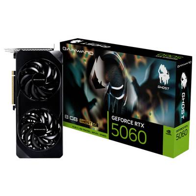 Gainward Grafikkarte Nvidia GeForce RTX 5060 GeForce RTX 5060 8 GB GDDR7-RAM PCIe x8 HDMI®, DisplayPort Übertaktet / Ove-10