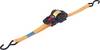 TOOLCRAFT TO-10283835 Selbstaufrollender Spanngurt Zugkraft LC Niederzurren (einzeln/direkt)=320 daN (L x B) 3.5 m x 25 mm Ratsche EN 12195-2