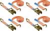 TOOLCRAFT TO-10283838 Zugkraft LC Niederzurren (einzeln/direkt)=1000 daN (L x B) 6 m x 38 mm Ratsche EN 12195-2