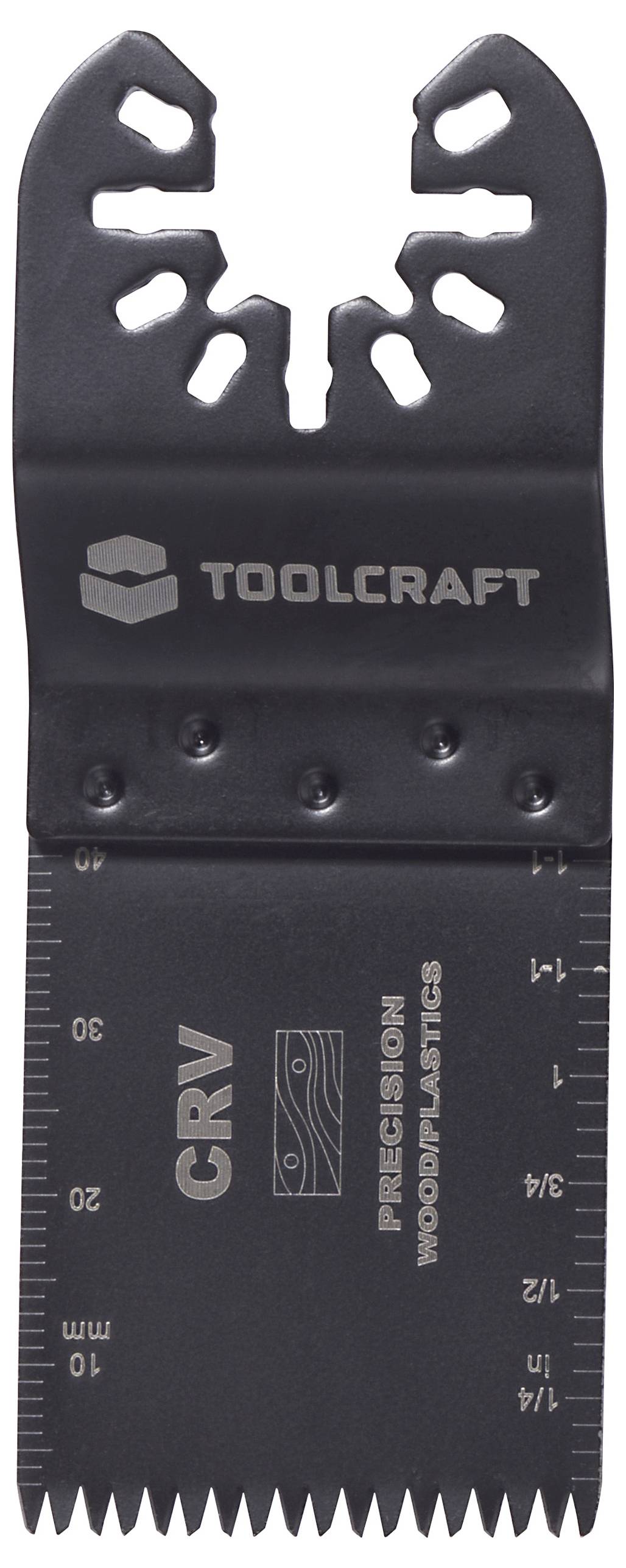TOOLCRAFT TO-10283850 Chrom-Vanadium Stahl Multifunktionswerkzeug-Zubehör-Set 10teilig 34 mm 10 St.-3