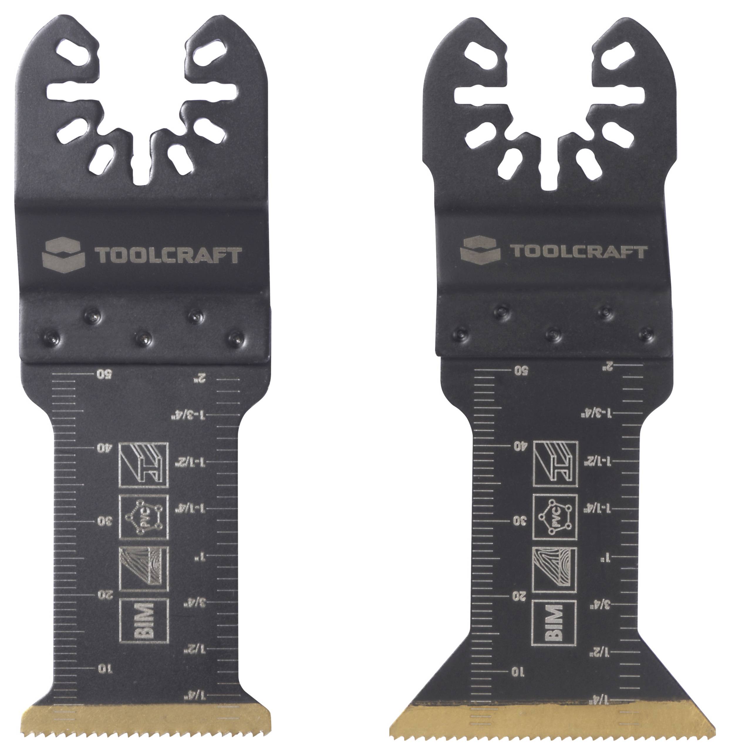 TOOLCRAFT TO-10283862 Bimetall Multifunktionswerkzeug-Zubehör-Set 3 Set-3