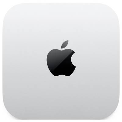 Ein minimalistisches Logo mit einem stilisierten Apfel, dem ein Biss fehlt, das das Technologieunternehmen Apple Inc. repräsentiert.