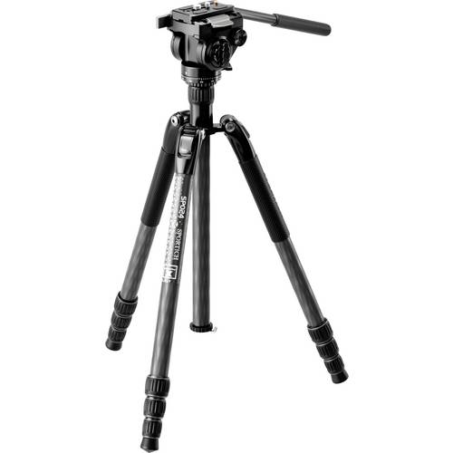 SIRUI Europe Sirui Sportich SP024 + B5X Carbon Dreibeinstativ 1/4 Zoll Arbeitshöhe=31 - 159 cm Carbon inkl. Tasche