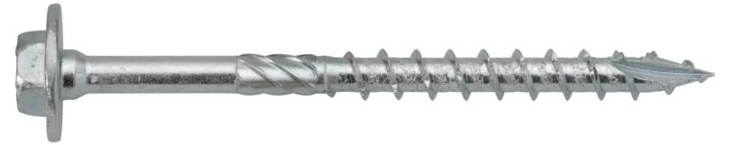 SWG 19920607015 Holzbauschraube 6 mm 70 mm T-Profil, Außensechskant Stahl verzinkt 50 St.