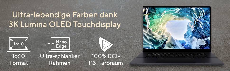 ASUS ProArt P16 H7606WM-RJ049X - AMD Ryzen AI 9 HX 370 - 32 GB RAM - 1 TB NVMe - 16" - TL: Deutsch, QWERTZ-7