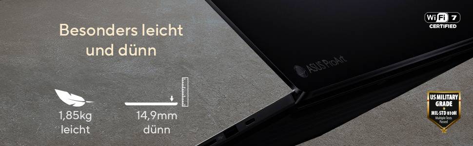 ASUS ProArt P16 H7606WM-RJ049X - AMD Ryzen AI 9 HX 370 - 32 GB RAM - 1 TB NVMe - 16" - TL: Deutsch, QWERTZ-9