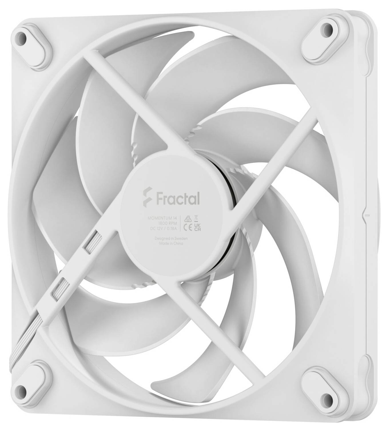Fractal Design FD-F-MO1-1402 PC-Gehäuse-Lüfter Weiß-4