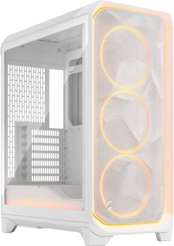 Fractal Design FD-C-MES3A-05 Tower PC-Gehäuse  Weiß Seitenfenster